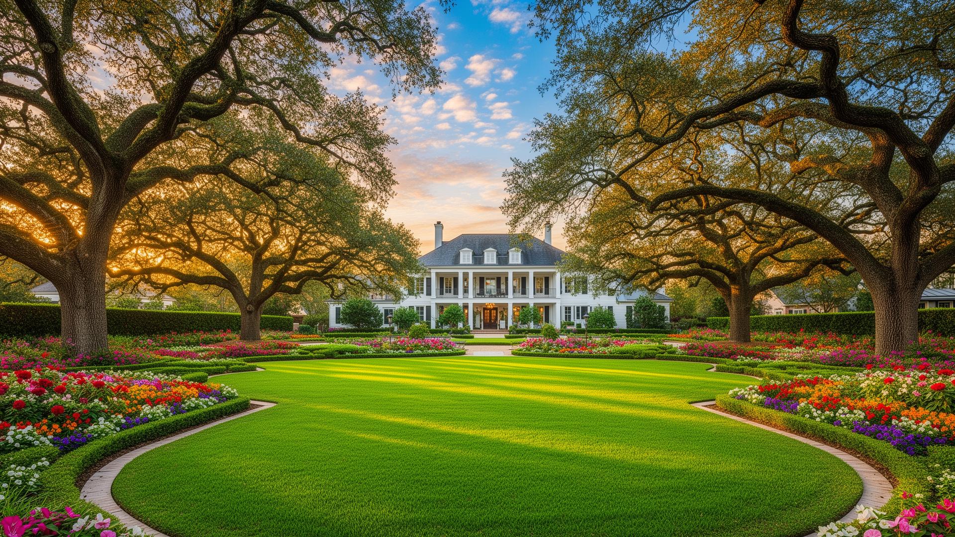 Beautifully landscaped Huntsville property